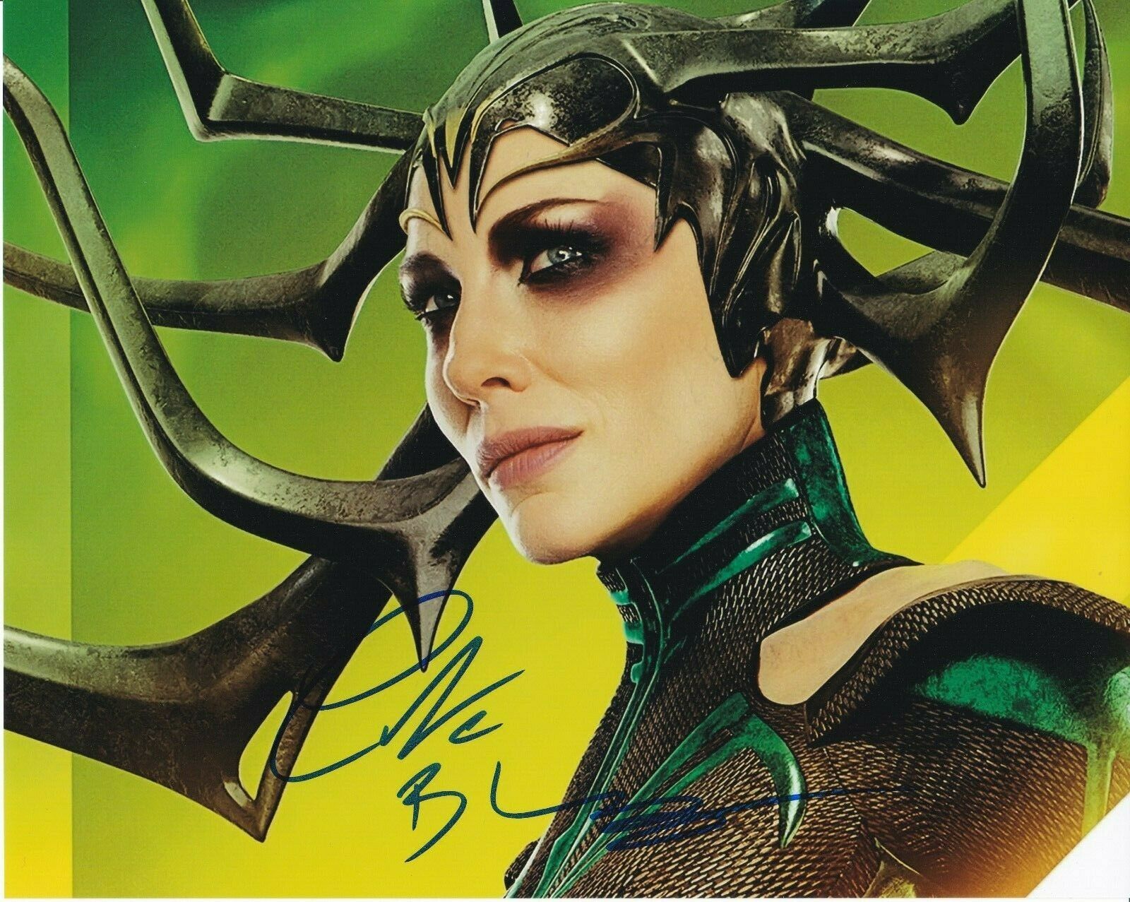 Thor Cate Blanchett Autographed 8x10 Photograph Rp