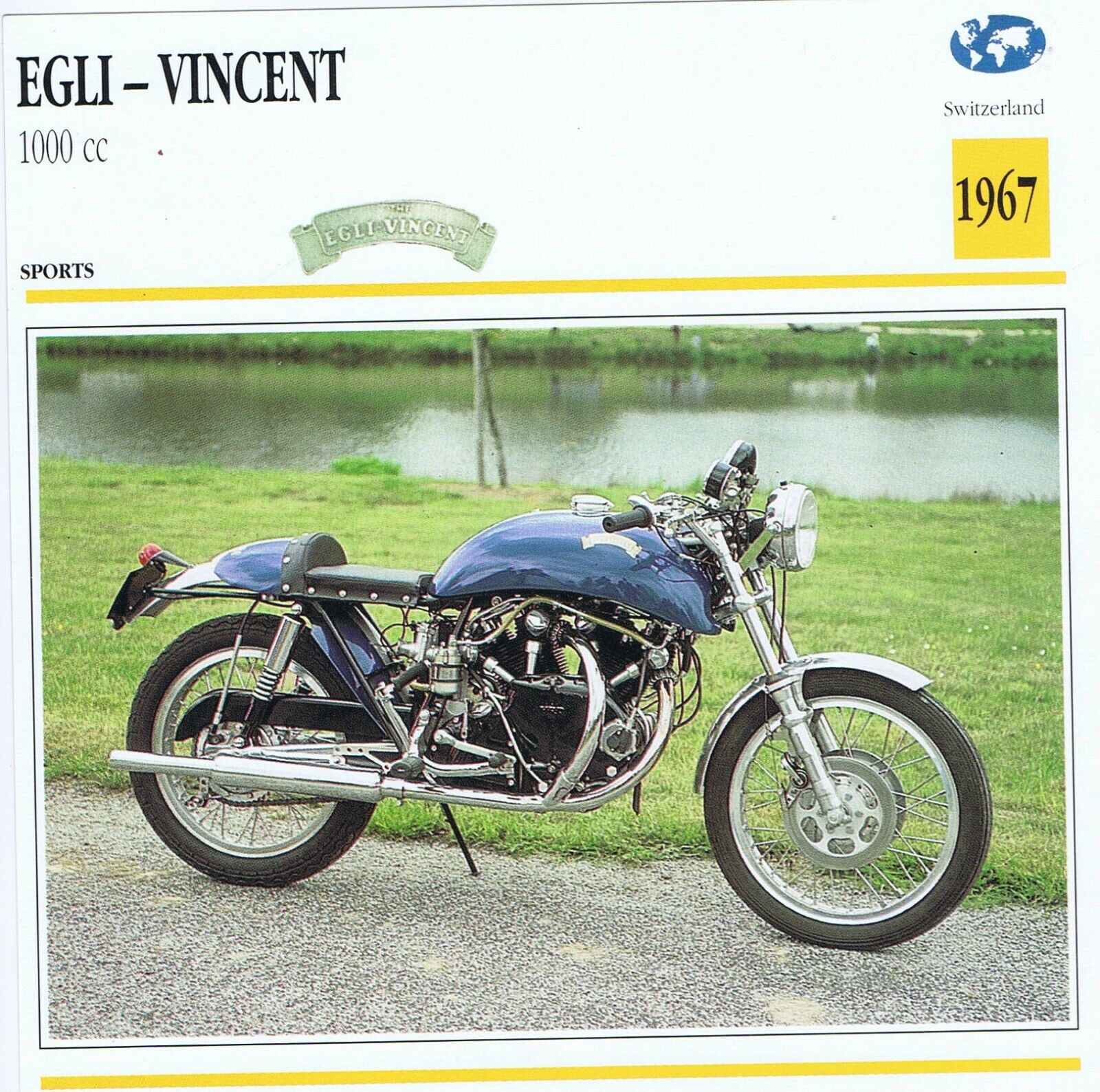 1967 Article - Egli-vincent 1000cc Sports Bike