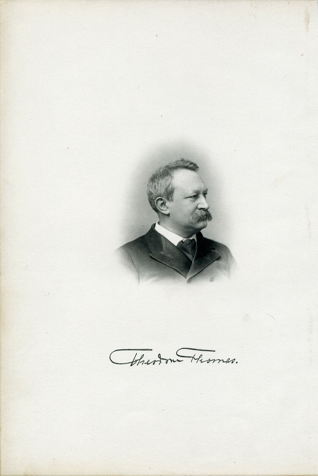 Theodore Thomas (1835-1905): Engraved Portrait (chicago Symphony Orchestra)