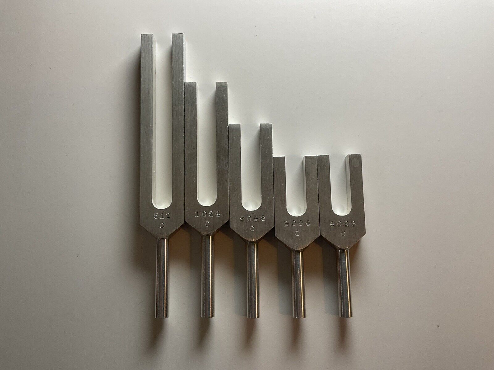 5 Of Adc Unweighted Tuning Forks For Healing