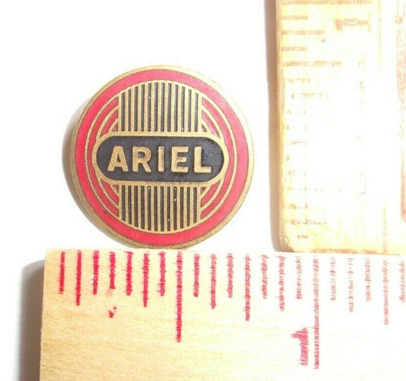 Vintage Ariel Pin Collectible Old British Motorcycle Pinback Memorabilia