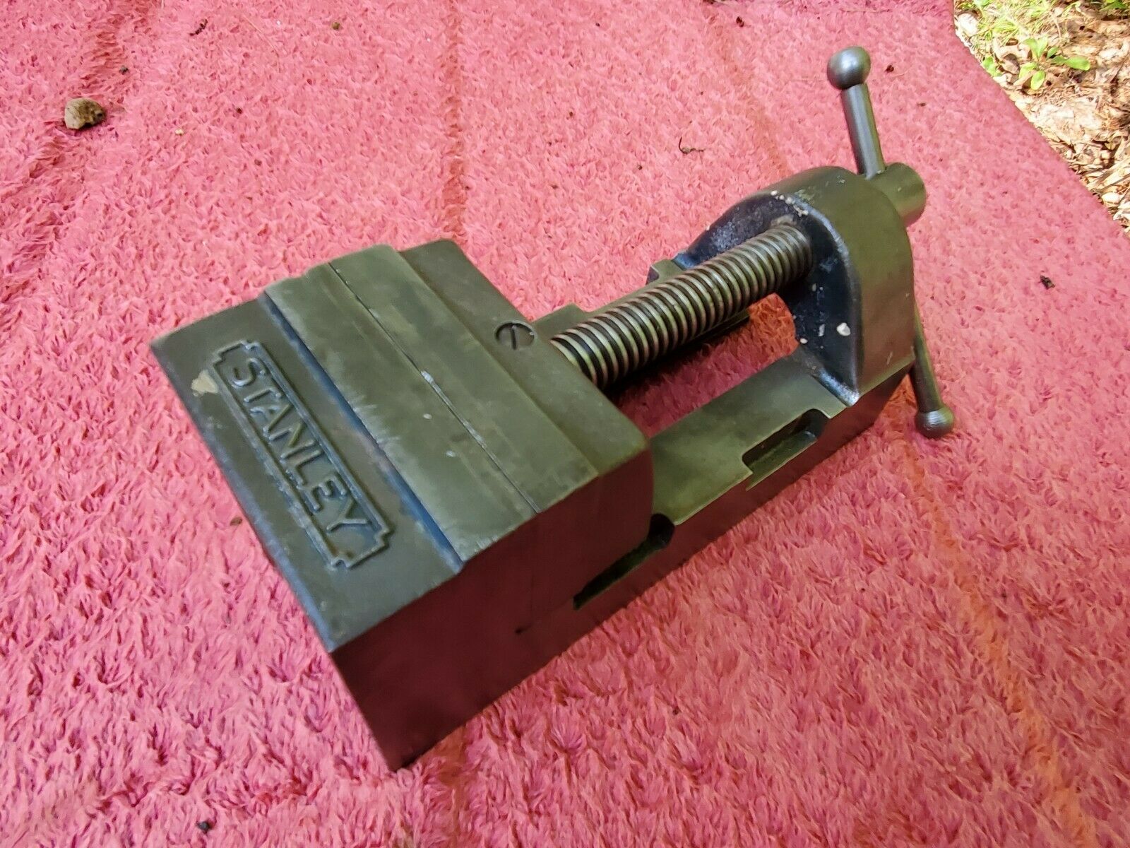 Vintage Stanley No. 993 Machinist/drill Press Vise Vise 3" Jaws