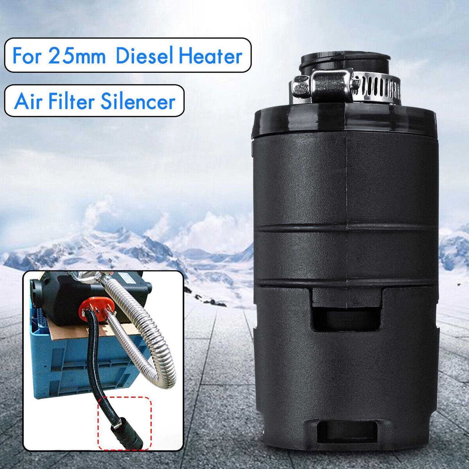 25mm Car Air Intake Filter Silencer Pipe For Eberspacher Webasto He 6t8u