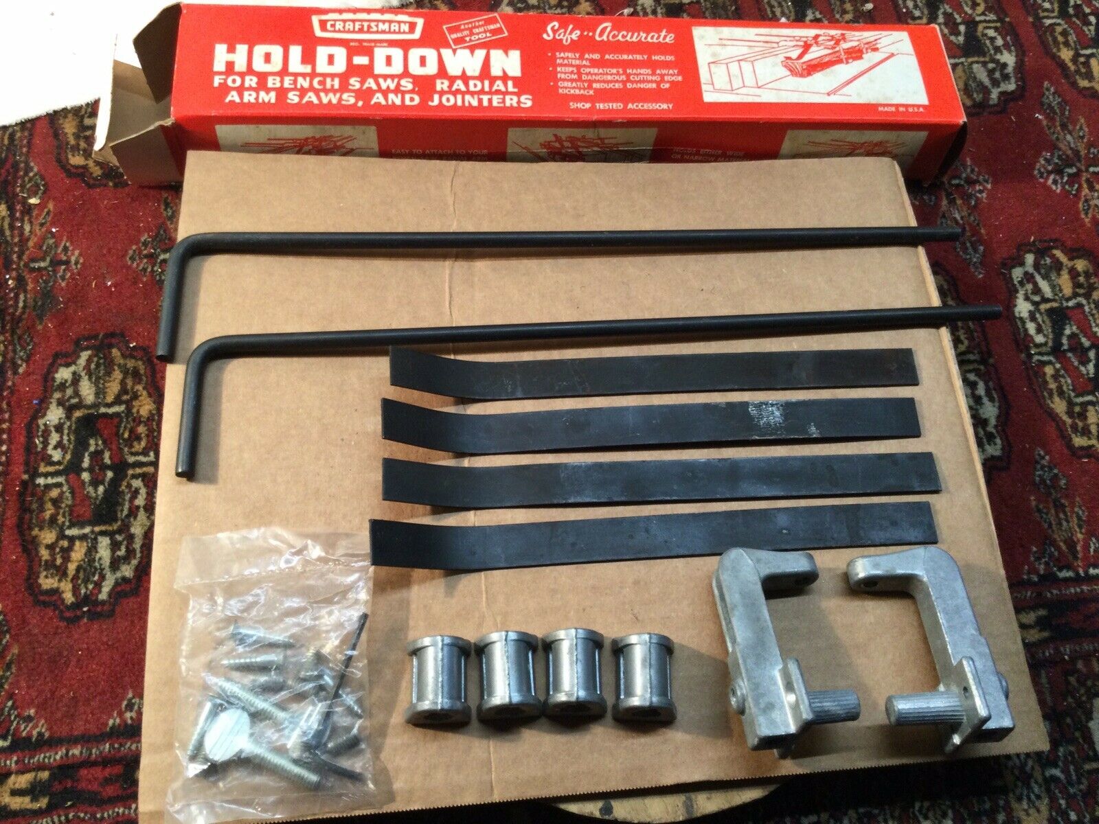 Sears Craftsman Hold-down Table Bench & Radial Arm Saws & Jointers 9-3230, Nos