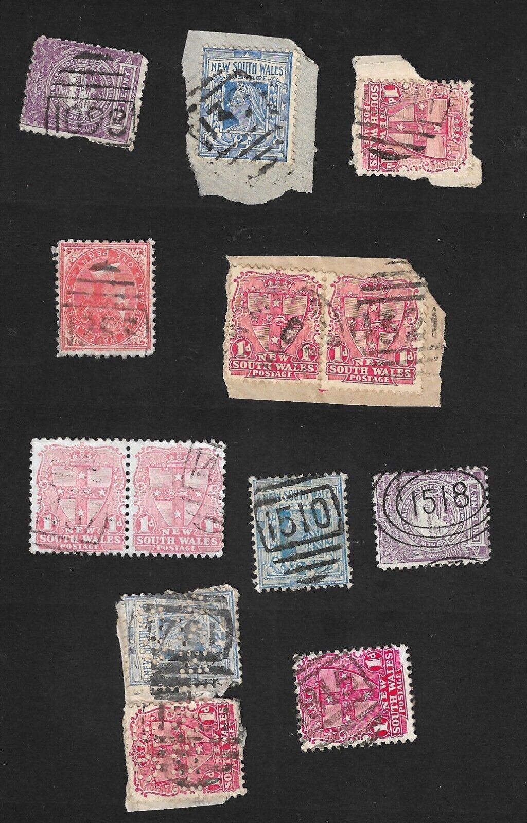Nsw Numeral Cancels X  10    A