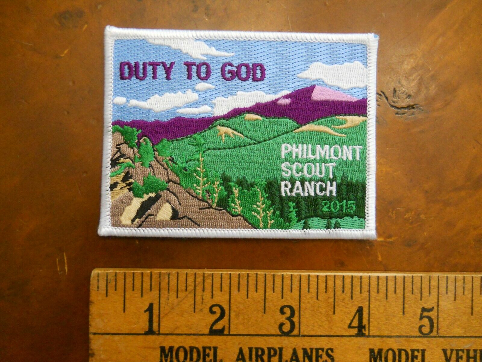 Philmont Duty To God Patch From 2015 (new With Tags)