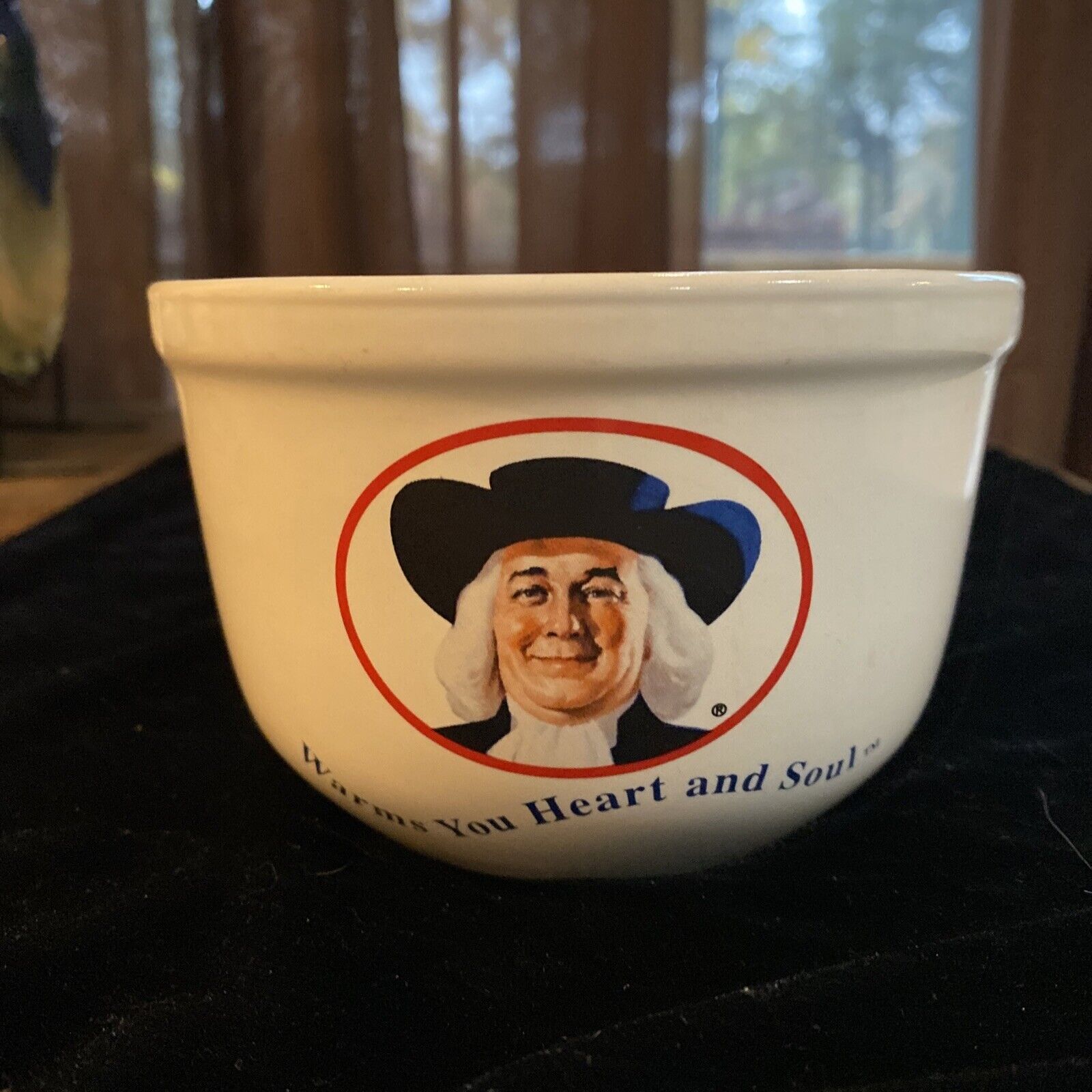 Vtg Hh Quaker Oats 1999 Cereal Oatmeal Bowl Warm Your Heart And Soul