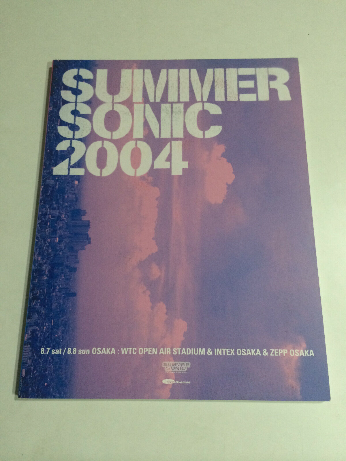 Summer Sonic - 2004 Japan Tour Program - Green Day - Japan Import