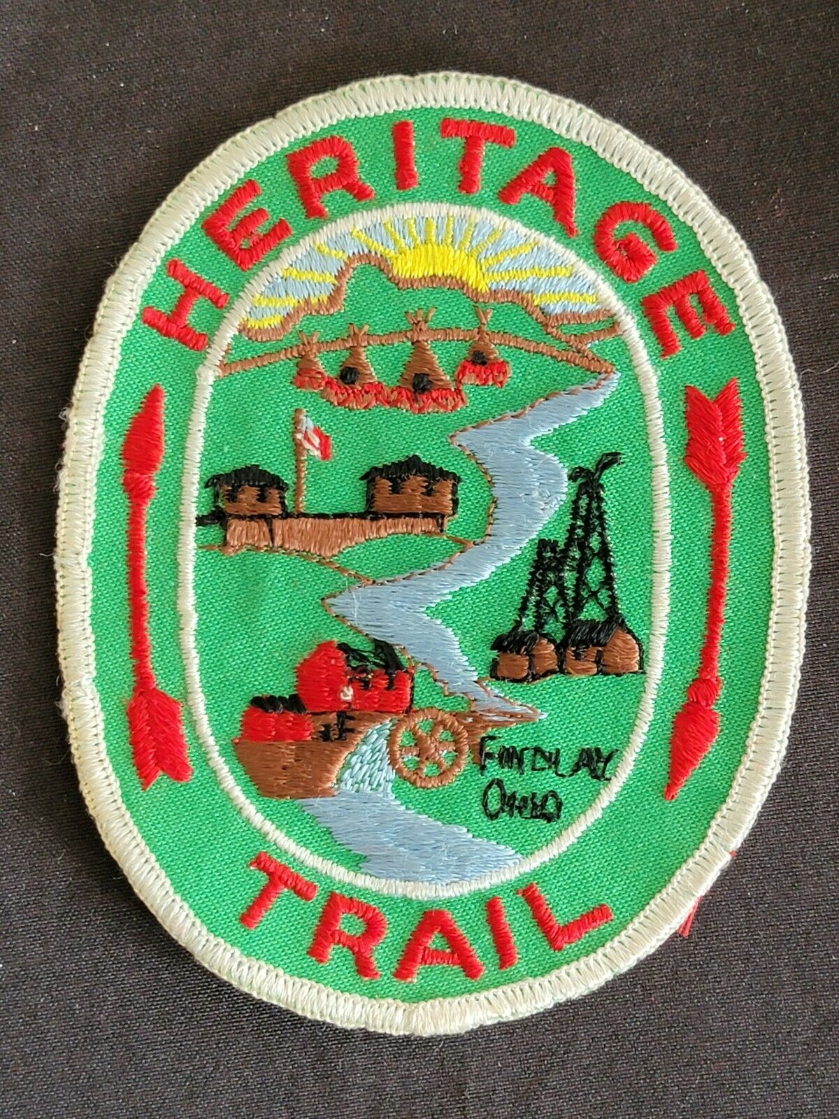 Heritage Trail Findlay Ohio Bsa Boy Scouts Patch