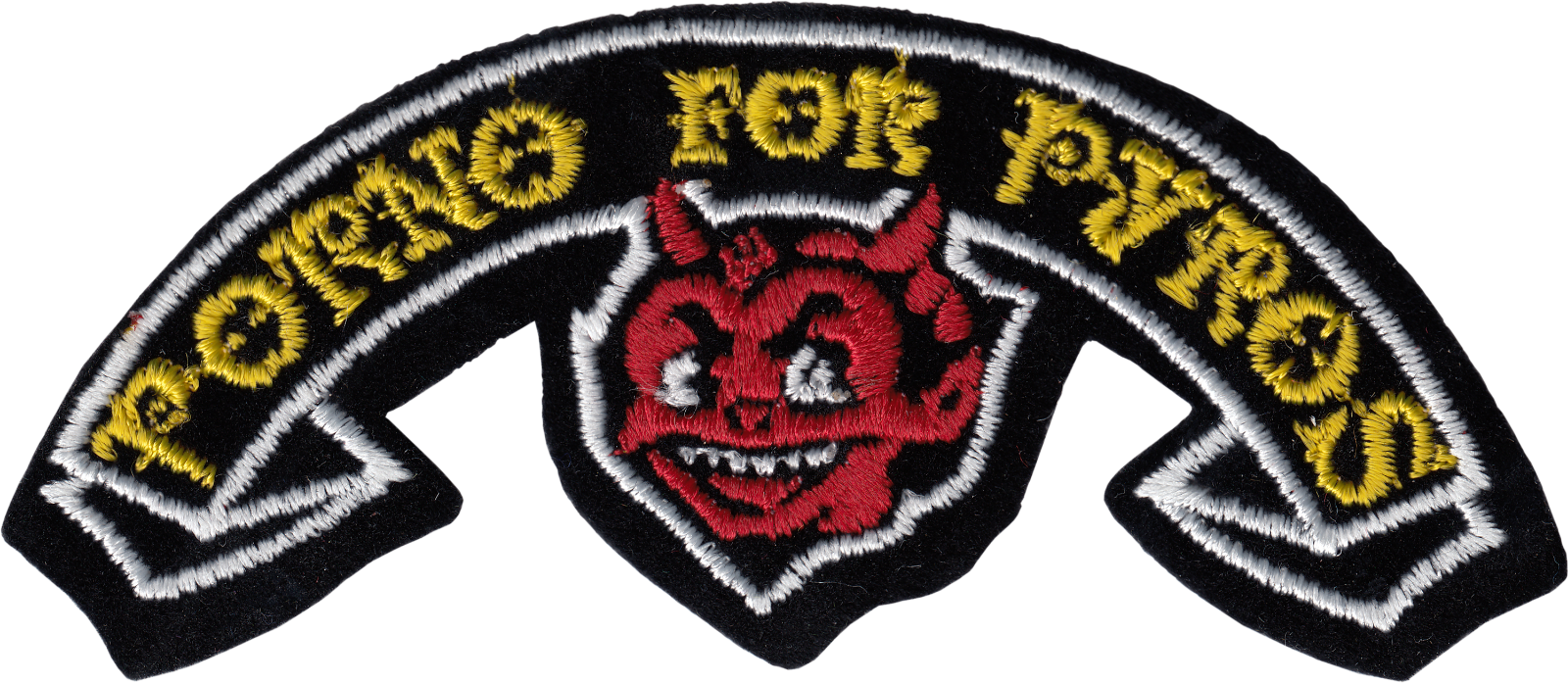 Patch - Porno For Pyros Devil Logo Rock Music Band Embroidered Sew Iron On 9319