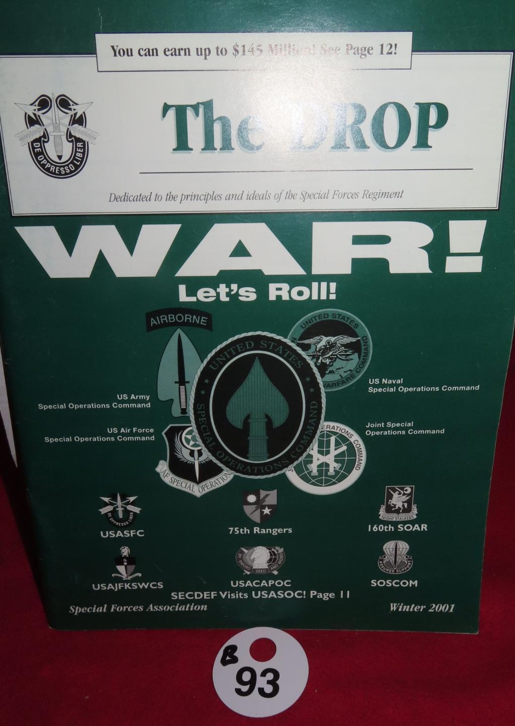 Special Forces Association The Drop Magazine Winter War! Lets B93