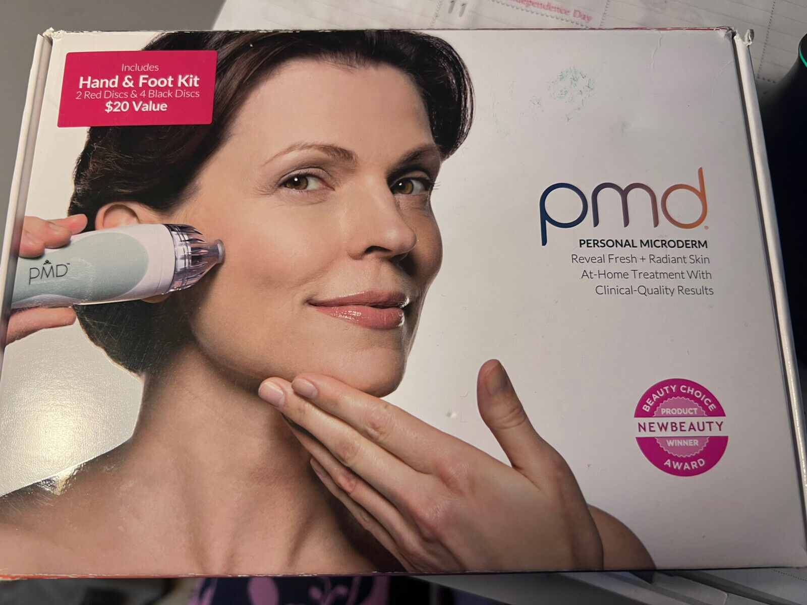 Pmd Personal Microdermabrasion Handheld Open Box Great! Clinal Quality Results!