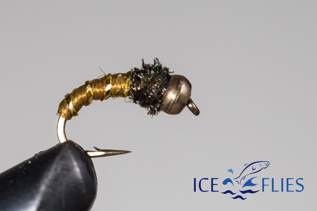 Ice Flies. Nymph. O.o, Bh. (4-pack). Available In Size 8 - 14