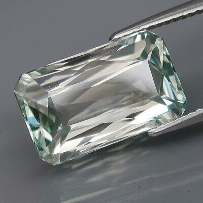 10.13ct.ravishing Color Natural Huge Blue Cambodian Zircon Perfect Shape&clean!
