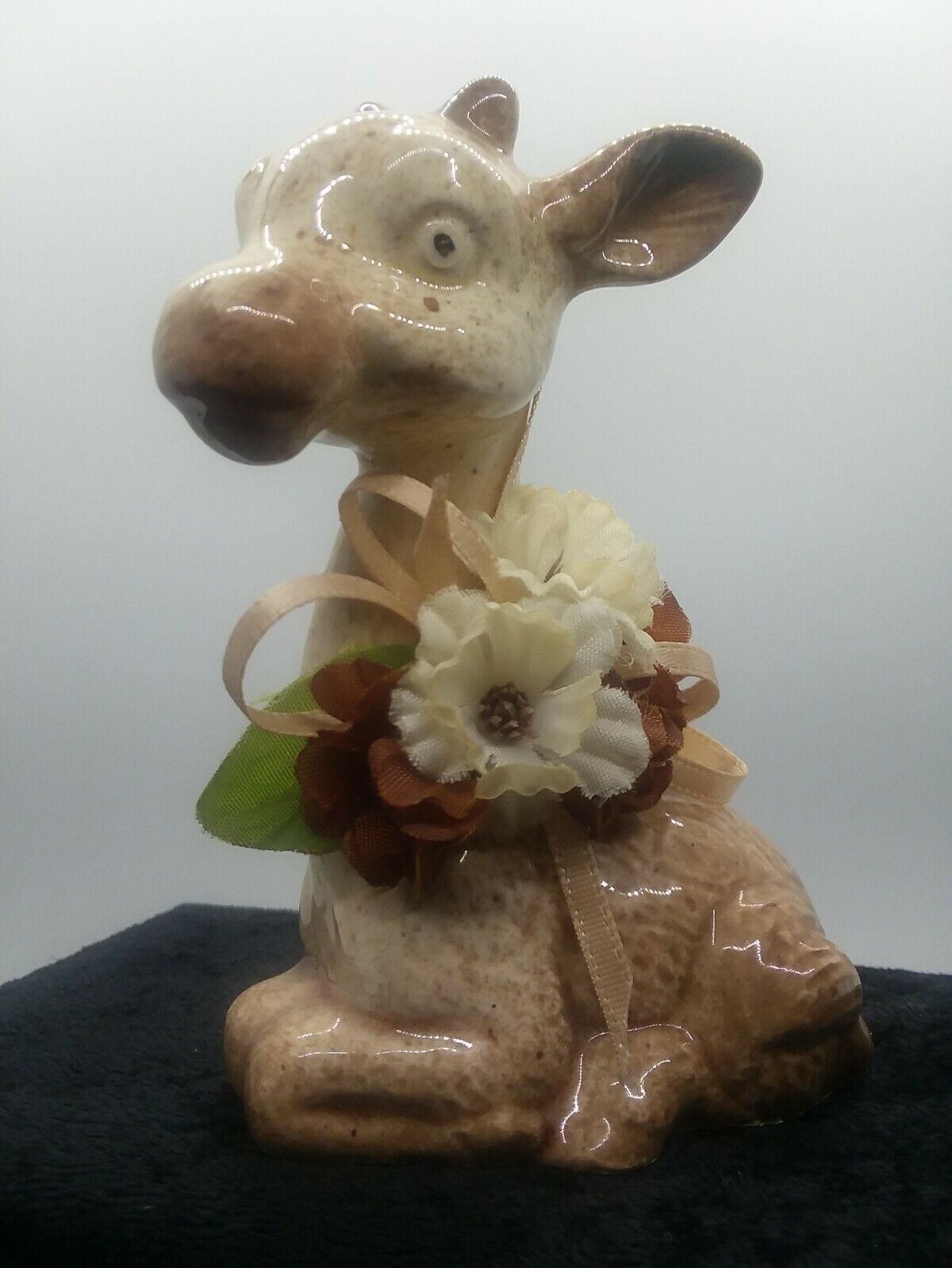 Baby Giraffe Ceramic Figurine