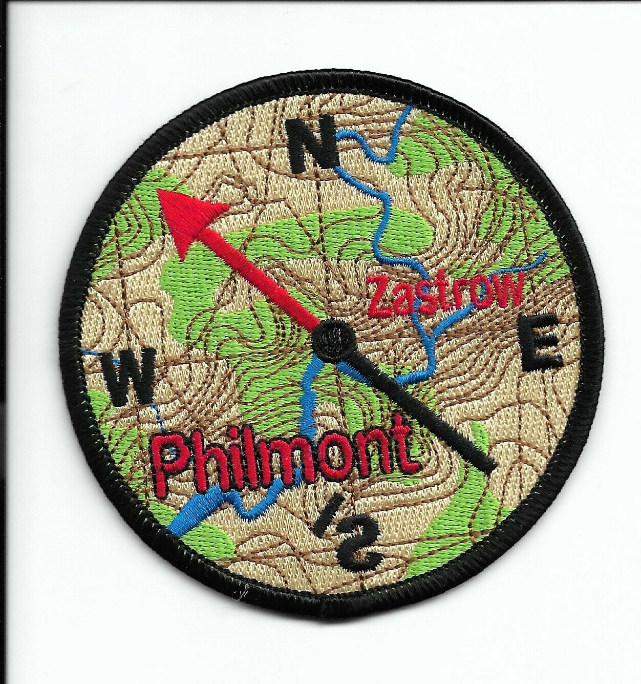 Philmont Scout Ranch * Zastrow Camp Patch # 2* 3 1/2 Inch