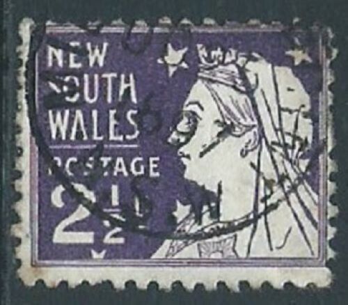 New South Wales, Sc #100a, 2-1/2d Used