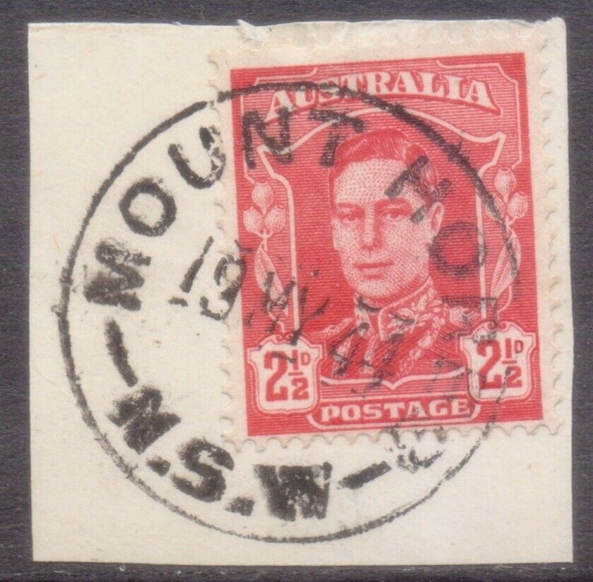Australia  New South Wales   Postmark / Cancel   "mount Horeb   N.s.w."  1944