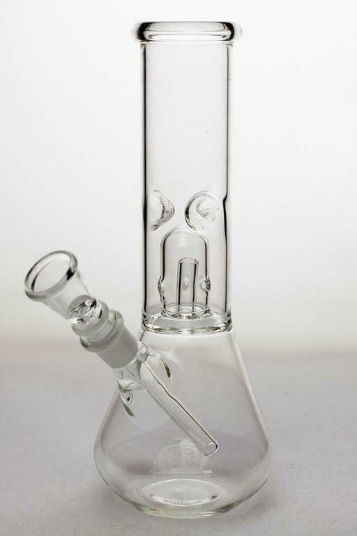 8" Clear Ice Catcher Percolator Tobacco Hookah Water Pipe Bong Glass
