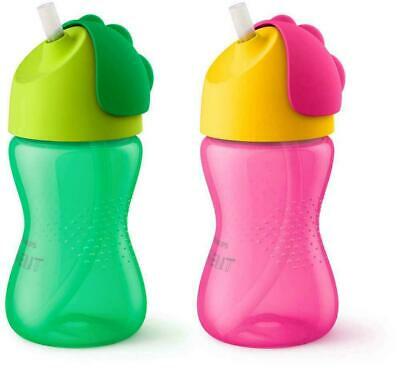 Philips Avent Bendy Straw Cup - 10oz/300ml (colours May Vary) Philips Avent Free
