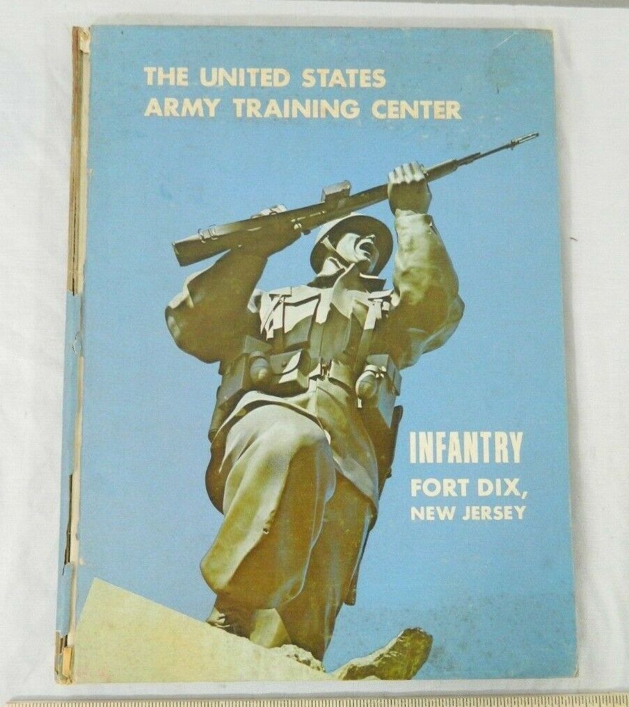 1966 Us Army Fort Dix Nj Training Center Yearbook Co W 2nd Bct Brigade Id Photos