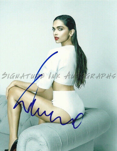 Deepika Padukone Signed 8x10 Photo Reprint