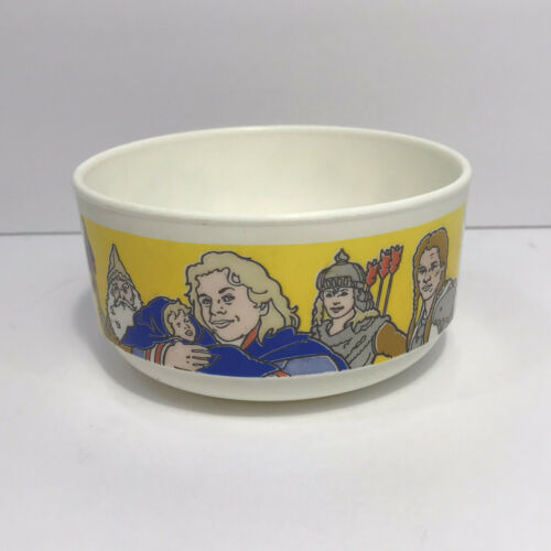Vintage 1988 Quaker Oats Magic Of Willow Plastic Cereal Bowl Lucasfilm Whirley