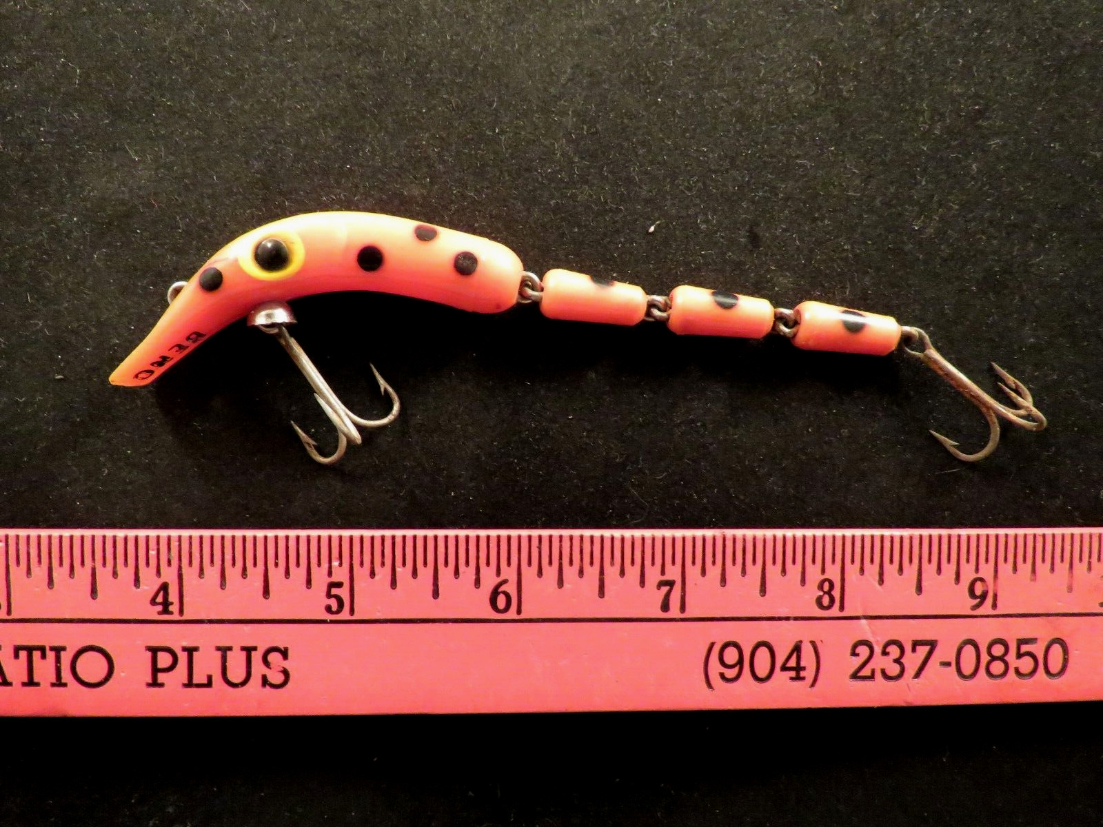 Vintage Mill's Run Jointed Beno Fishing Lure