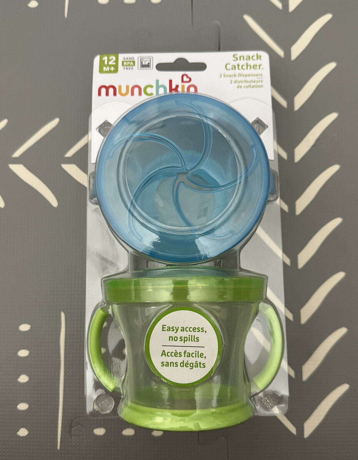 Munchkin Snack Container - Pack Of 2, Blue/green