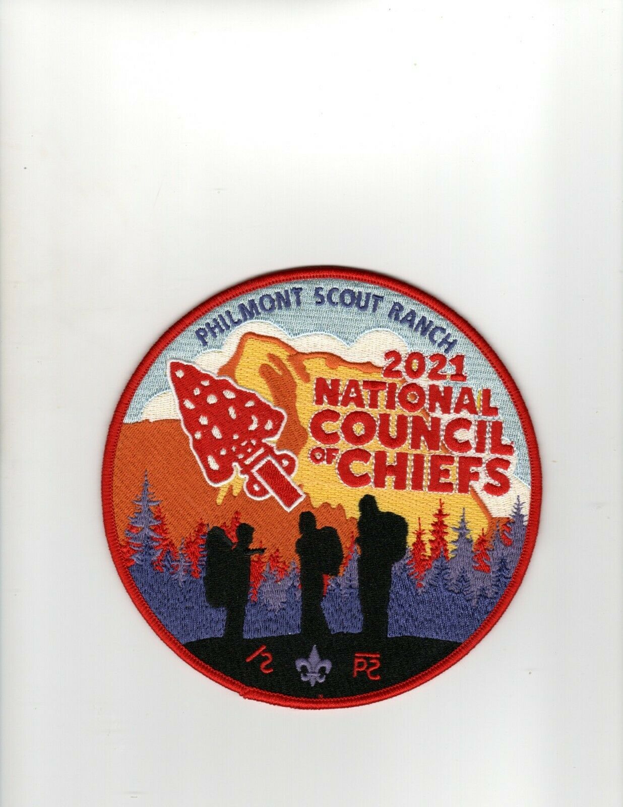 2021 Philmont Scout Ranch National Council Of Chiefs  Backpatch   Patch