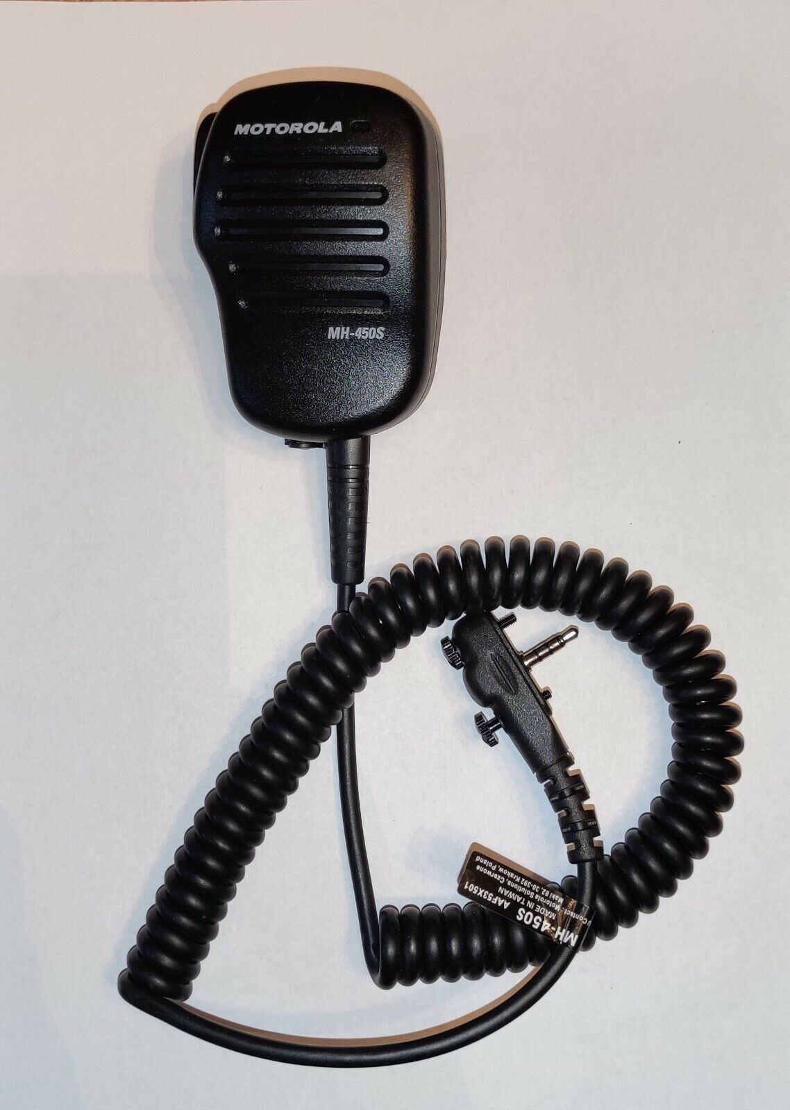 Motorola Mh-450s Medium-duty Speaker Microphone With Lapel Clip  Aaf53x501