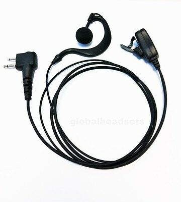New Ear Bud G C Ring Headset Push To Talk For Motorola Xtn Cls Mu Cp Gp Sp