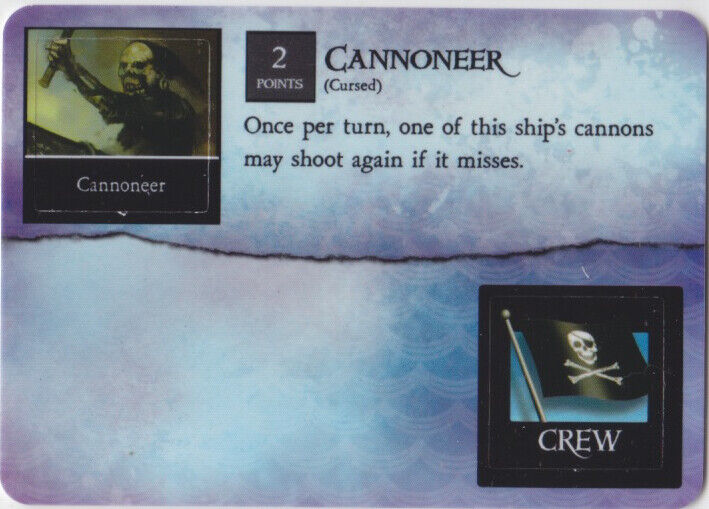 Pirates Csg - Ocean's Edge 020 - Cannoneer/musketeer - New Unpunched